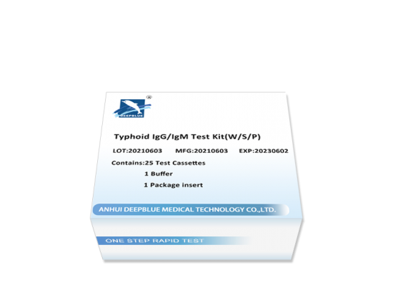 Typhus-IgG/IgM-Schnelltest-Kit mit einem Schritt